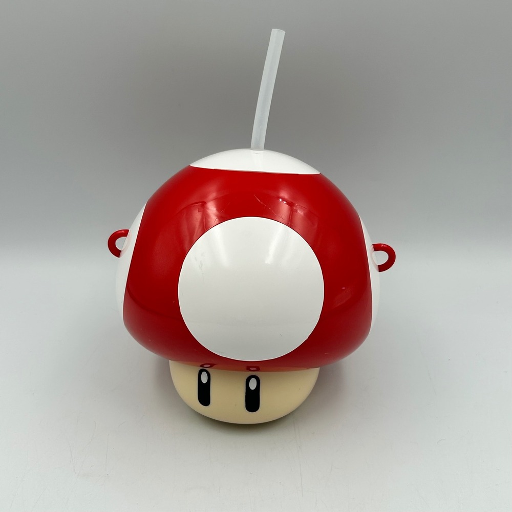 Nintendo Super Mushroom Sipper Cup Red Universal Studios